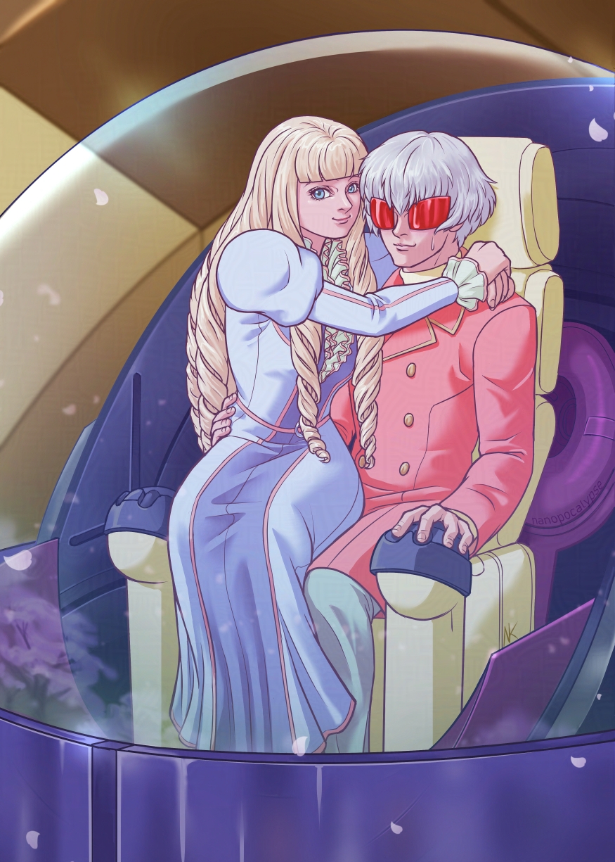 Blossoming Courtship (∀ Gundam) - Clip Studio Paint, 2022